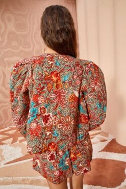 ULLA JOHNSON Esti Jacket - Primrose -fashion store ULLA JOHNSON Esti Jacket PRIMROSE 0107