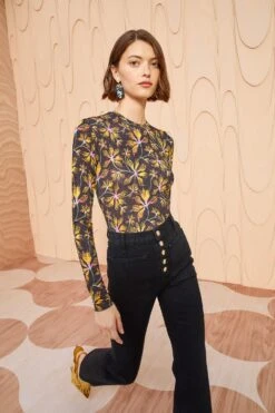 ULLA JOHNSON Eve Top - Maple 10 ULLA JOHNSON Eve Top - Maple -fashion store ULLA JOHNSON Eve Top MAPLE 02 ALT