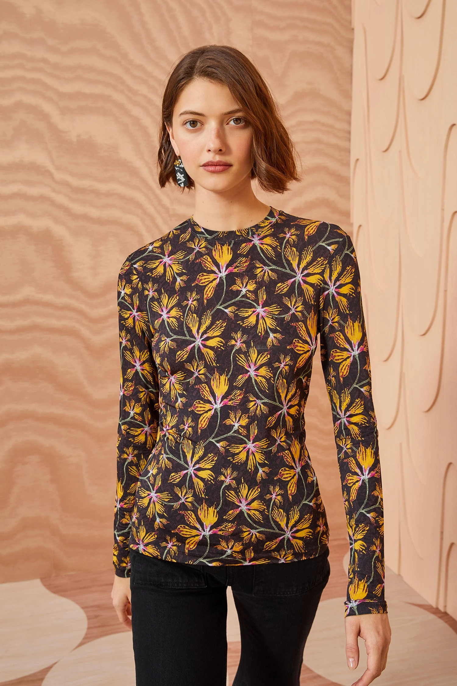 ULLA JOHNSON Eve Top - Maple 5 ULLA JOHNSON Eve Top - Maple - Image 3