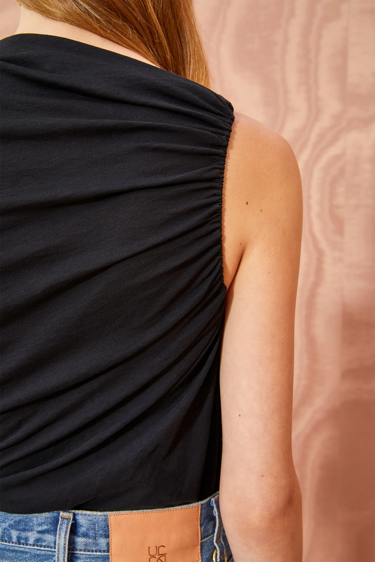 ULLA JOHNSON Fia Top - Noir 5 ULLA JOHNSON Fia Top - Noir - Image 3