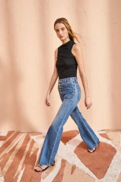 ULLA JOHNSON Fia Top - Noir 9 ULLA JOHNSON Fia Top - Noir -fashion store ULLA JOHNSON FIA TOP NOIR 04