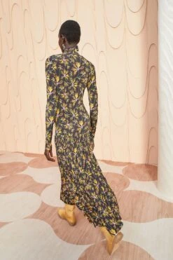 ULLA JOHNSON Fernanda Dress - Maple -fashion store ULLA JOHNSON Fernanda Dress MAPLE 04