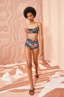 ULLA JOHNSON Finn Bikini Bottom - Delphinium