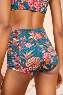 ULLA JOHNSON Finn Bikini Bottom - Delphinium -fashion store ULLA JOHNSON Finn Bikini BOTTOM DELPHINIUM 03