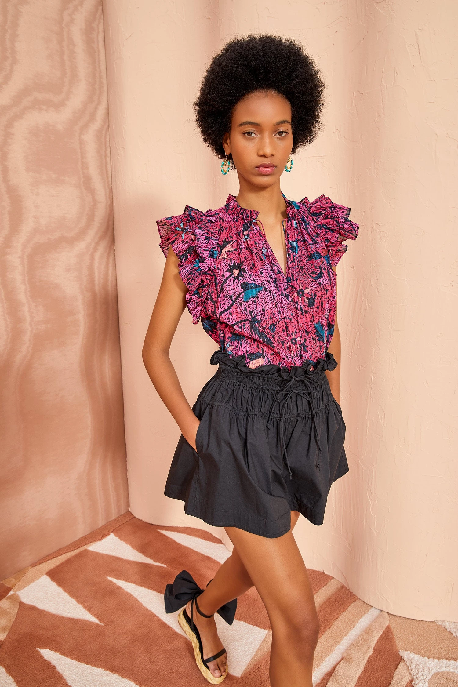 ULLA JOHNSON Fleur Top - Snapdragon 3 ULLA JOHNSON Fleur Top - Snapdragon