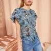 ULLA JOHNSON Flo Top - Morning Glory -fashion store ULLA JOHNSON Flo Top MORNING GLORY 01 MAIN