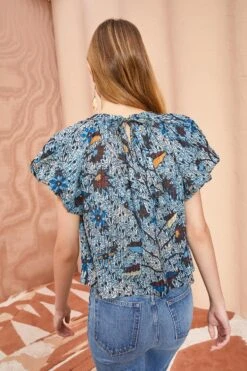 ULLA JOHNSON Flo Top - Morning Glory -fashion store ULLA JOHNSON Flo Top MORNING GLORY 03