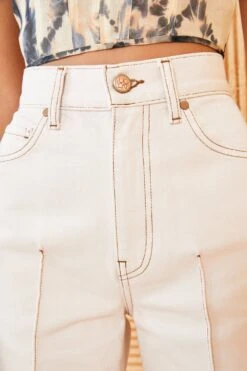 ULLA JOHNSON The Genevieve Jean - Cowrie Wash -fashion store ULLA JOHNSON GENEVIEVE JEAN COWRIE 04 48b6e529 56fe 4bb0 98cf d0735e02eed4