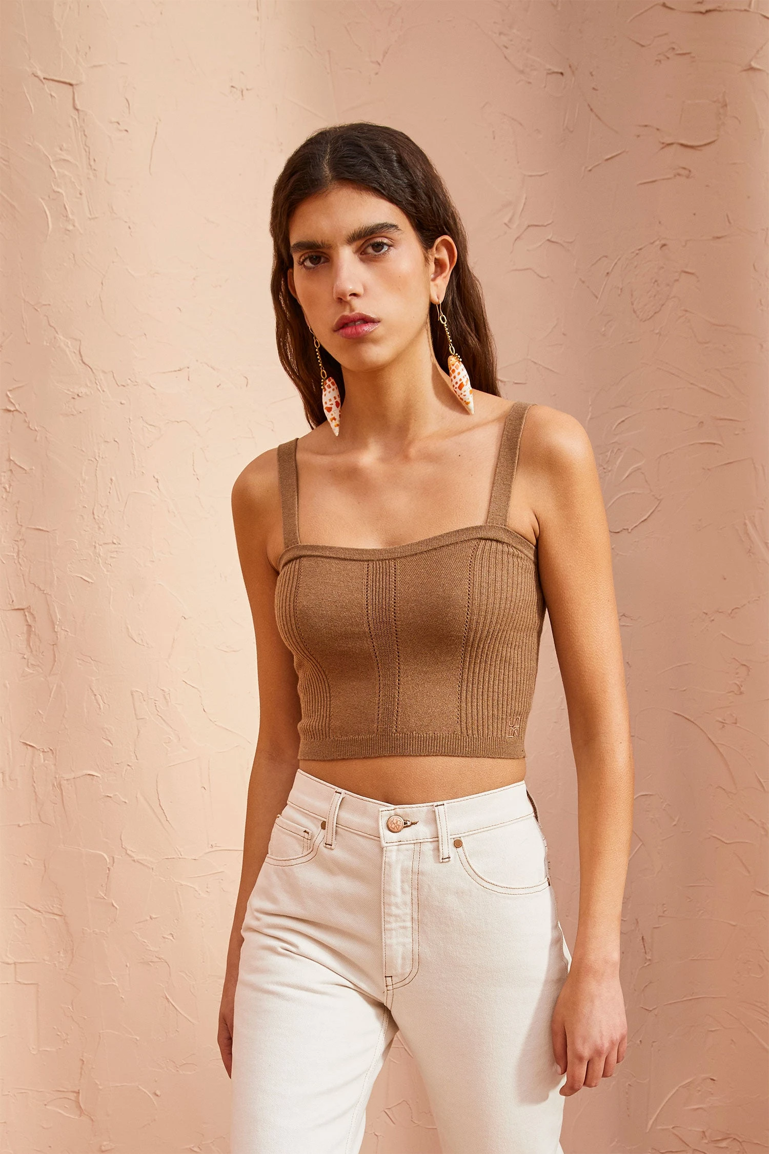 ULLA JOHNSON Giselle Top - Chestnut 3 ULLA JOHNSON Giselle Top - Chestnut