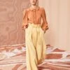 ULLA JOHNSON Gitana Pants - Dune 2 ULLA JOHNSON Gitana Pants - Dune -fashion store ULLA JOHNSON Gitana Pants DUNE 01 MAIN
