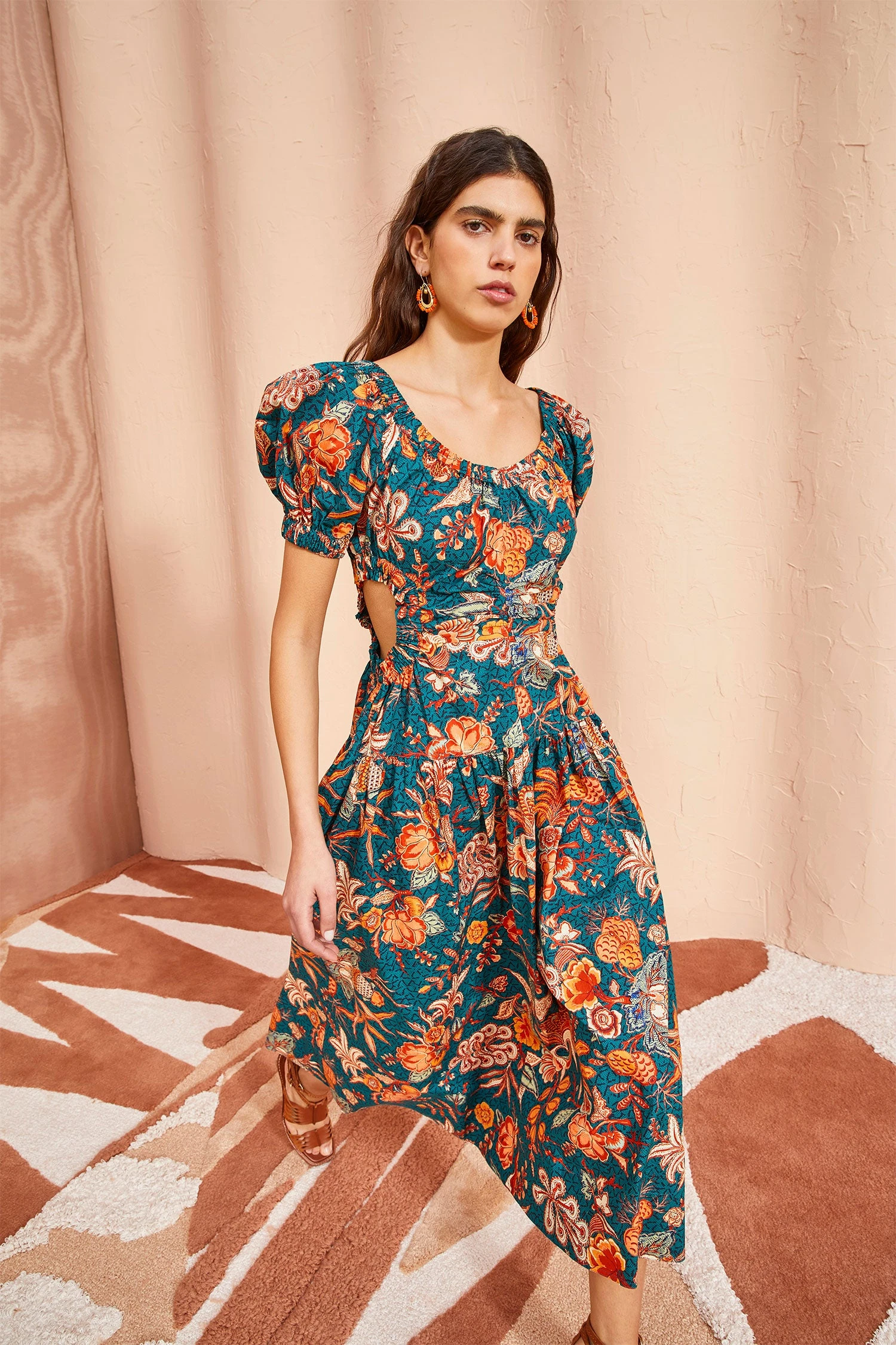 ULLA JOHNSON Golda Dress - Delphinium 3 ULLA JOHNSON Golda Dress - Delphinium