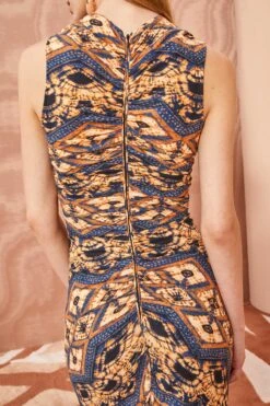 ULLA JOHNSON Gwynne Dress - Constellation 9 ULLA JOHNSON Gwynne Dress - Constellation -fashion store ULLA JOHNSON Gwynne Dress CONSTELLATION 03