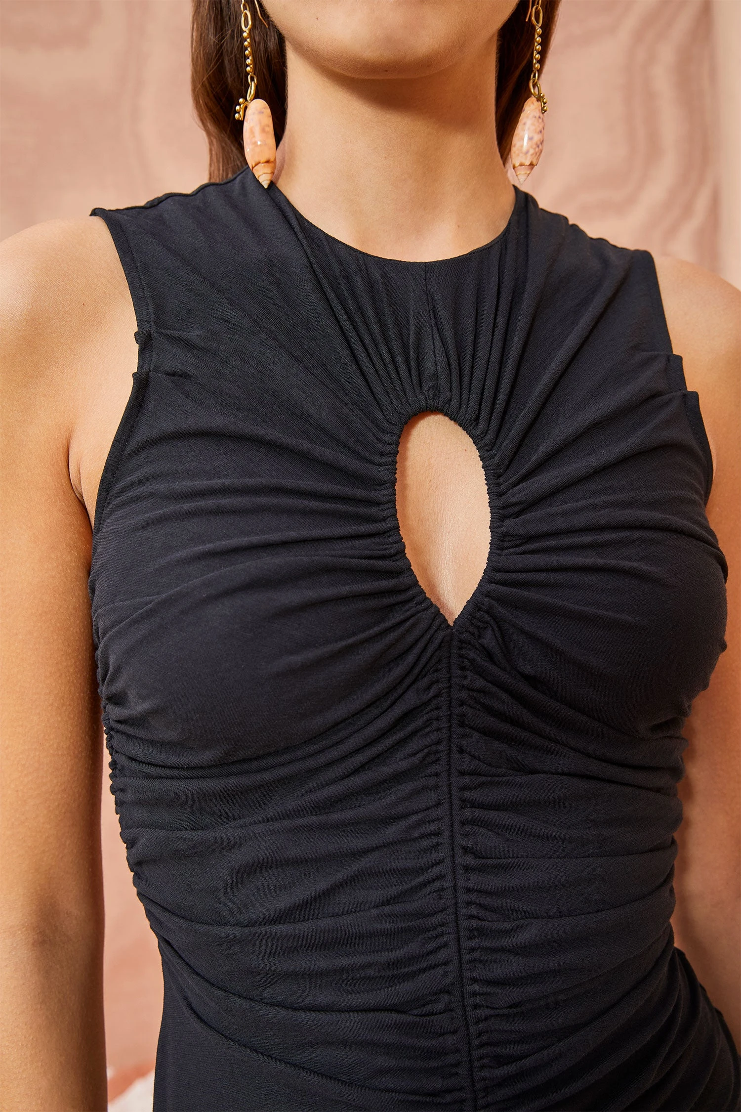 ULLA JOHNSON Gwynne Dress - Noir 7 ULLA JOHNSON Gwynne Dress - Noir - Image 5