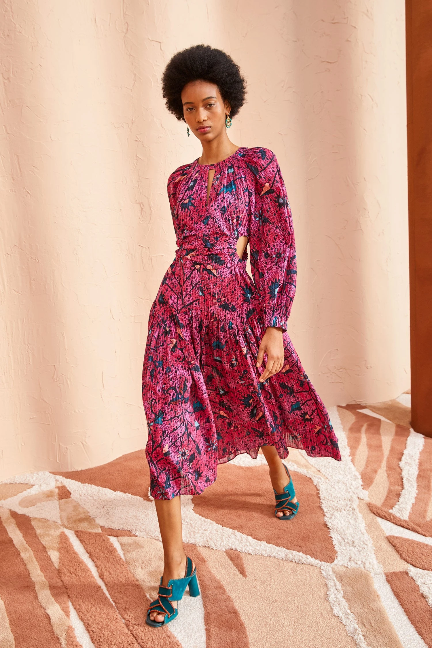 ULLA JOHNSON Helia Dress - Snapdragon 3 ULLA JOHNSON Helia Dress - Snapdragon