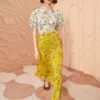 ULLA JOHNSON Imani Skirt - Mimosa 2 ULLA JOHNSON Imani Skirt - Mimosa -fashion store ULLA JOHNSON Imani Skirt MIMOSA 01 MAIN