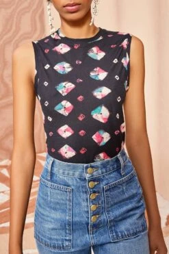 ULLA JOHNSON Ines Top - Nocturne -fashion store ULLA JOHNSON Ines Top NOCTURNE 02 ALT 1e6fa5b7 1201 4e05 83d9 83cf8475e6b8