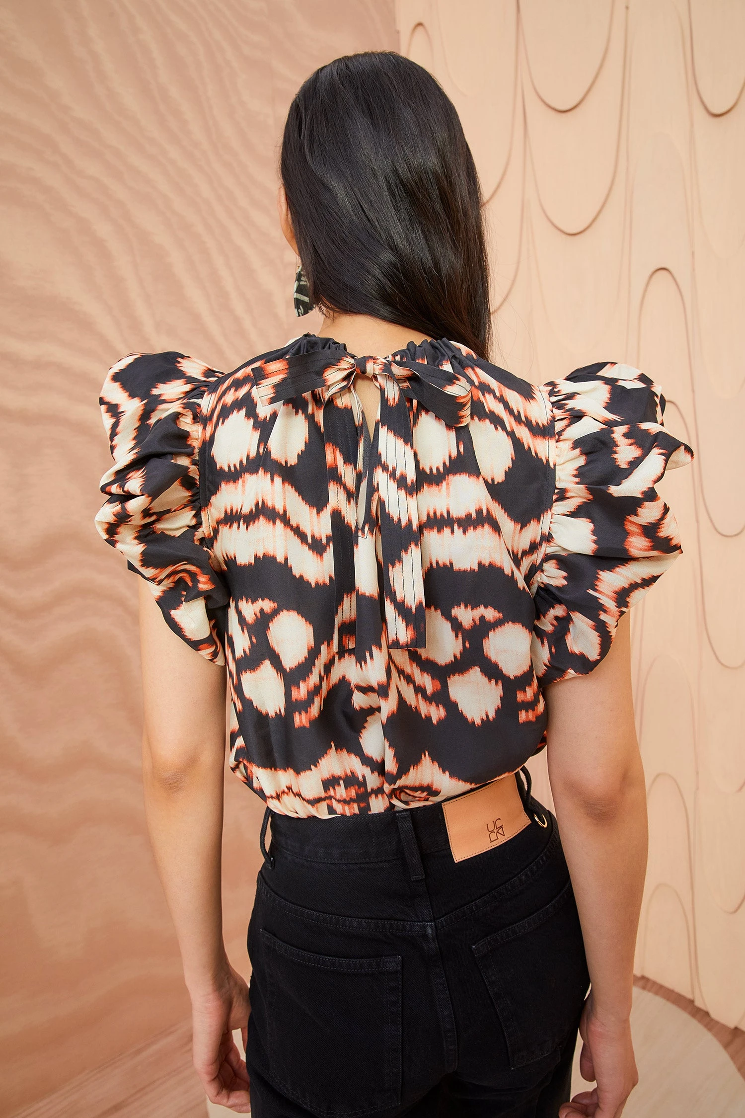 ULLA JOHNSON Iren Top - Obsidian 7 ULLA JOHNSON Iren Top - Obsidian - Image 5