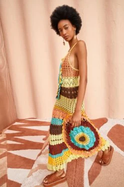 ULLA JOHNSON Isolda Dress - Passiflora -fashion store ULLA JOHNSON Isolda Dress PASSIFLORA 0021