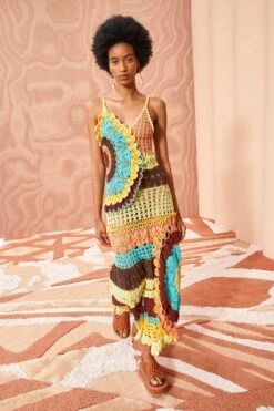 ULLA JOHNSON Isolda Dress - Passiflora -fashion store ULLA JOHNSON Isolda Dress PASSIFLORA 0127