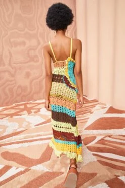 ULLA JOHNSON Isolda Dress - Passiflora -fashion store ULLA JOHNSON Isolda Dress PASSIFLORA 0161