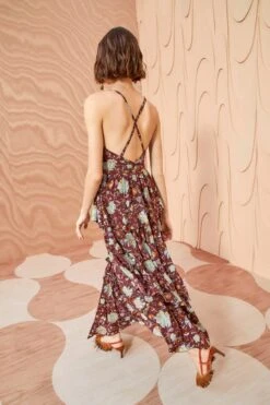 ULLA JOHNSON Josanna Gown - Heliotrope -fashion store ULLA JOHNSON Josanna Gown HELIOTROPE 0130