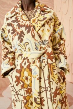 ULLA JOHNSON Juliana Coat - Yarrow -fashion store ULLA JOHNSON Juliana Coat YARROW 02 ALT