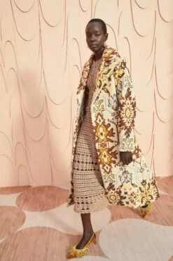 ULLA JOHNSON Juliana Coat - Yarrow -fashion store ULLA JOHNSON Juliana Coat YARROW 03