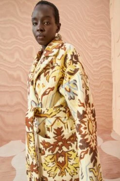 ULLA JOHNSON Juliana Coat - Yarrow -fashion store ULLA JOHNSON Juliana Coat YARROW 05