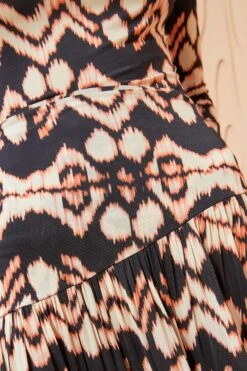 ULLA JOHNSON Kiera Skirt - Obsidian -fashion store ULLA JOHNSON Kiera Skirt OBSIDIAN 05