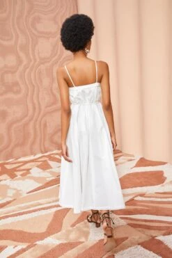 ULLA JOHNSON Leela Dress - Pristine 11 ULLA JOHNSON Leela Dress - Pristine -fashion store ULLA JOHNSON Leela Dress PRISTINE 05