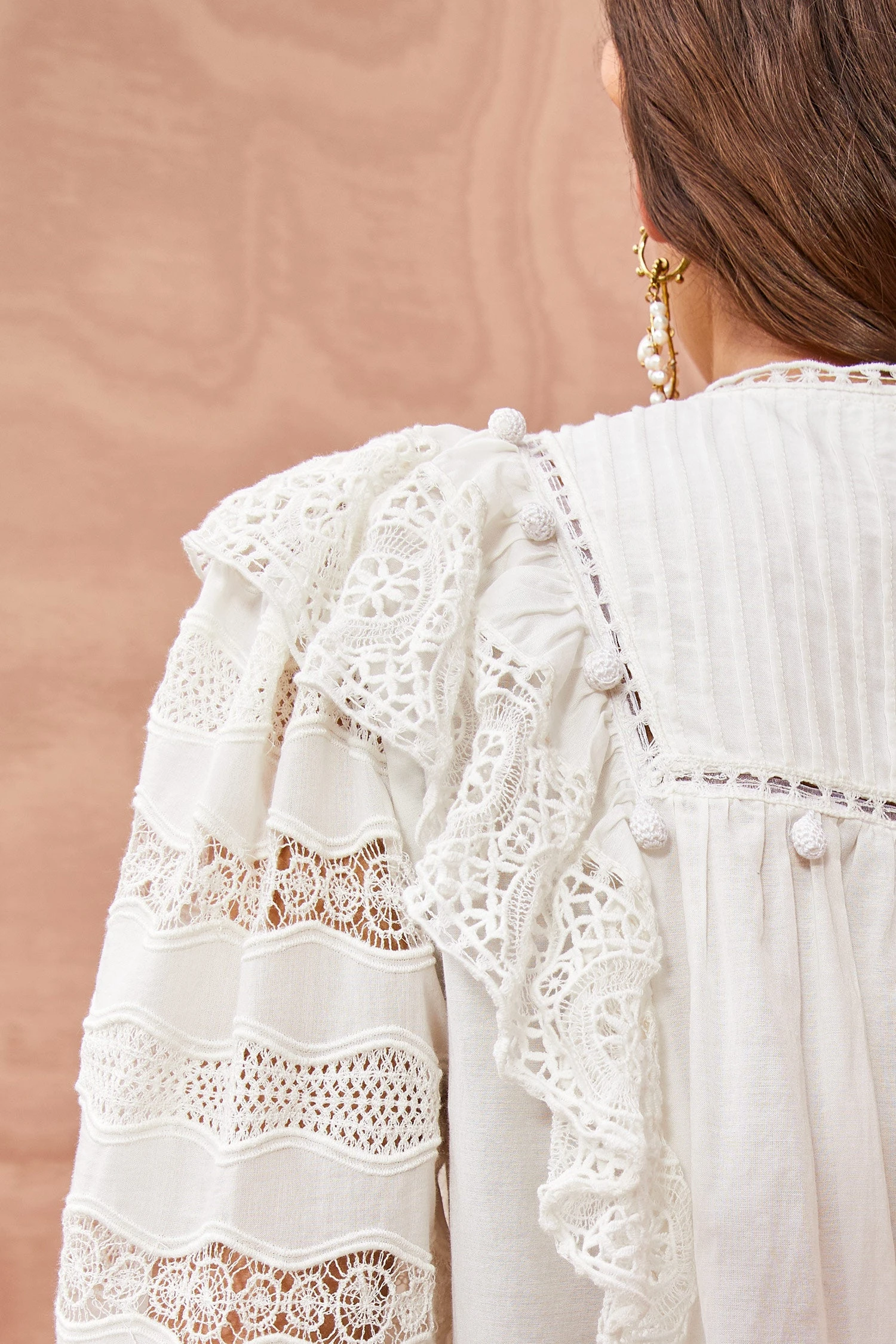 ULLA JOHNSON Lily Blouse - Pristine 4 ULLA JOHNSON Lily Blouse - Pristine - Image 2