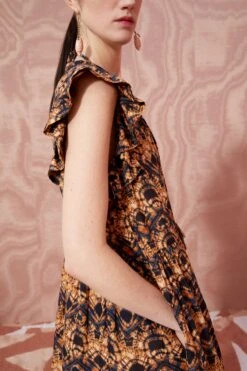 ULLA JOHNSON Lina Coverup - Constellation -fashion store ULLA JOHNSON Lina Coverup CONSTELLATION 03