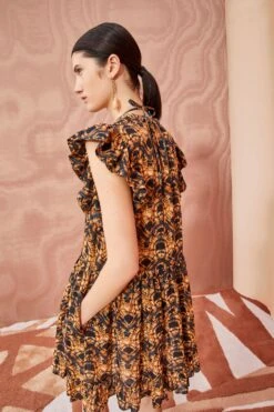 ULLA JOHNSON Lina Coverup - Constellation -fashion store ULLA JOHNSON Lina Coverup CONSTELLATION 05