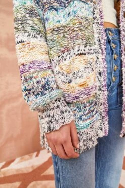 ULLA JOHNSON Lucinda Cardigan - Haze 9 ULLA JOHNSON Lucinda Cardigan - Haze -fashion store ULLA JOHNSON Lucinda Cardigan HAZE 02 ALT