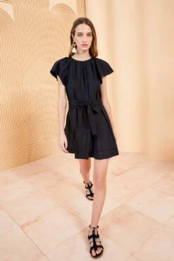 fashion store 18 ULLA JOHNSON Mae Dress - Noir