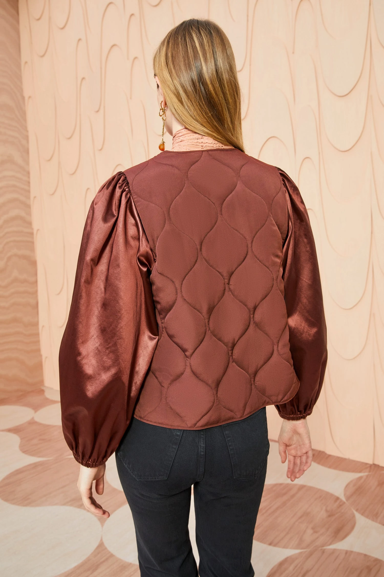 ULLA JOHNSON Maddox Jacket - Mahogany 7 ULLA JOHNSON Maddox Jacket - Mahogany - Image 5