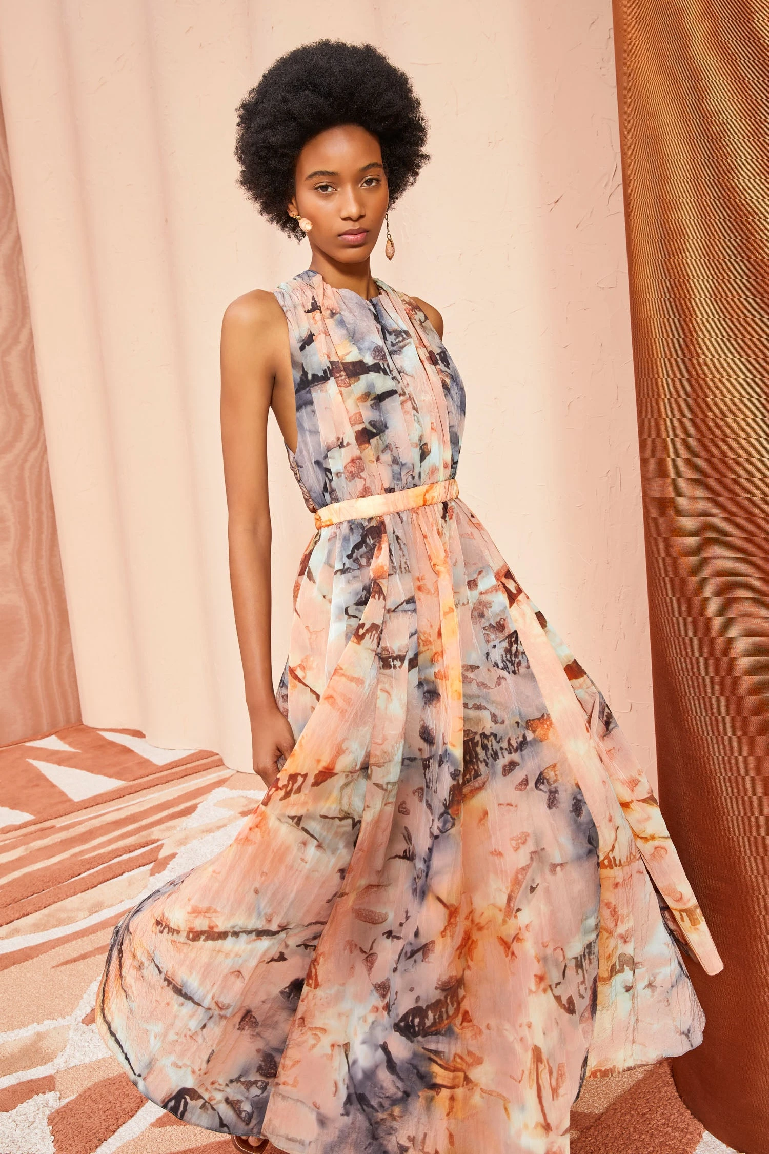 ULLA JOHNSON Marietta Dress - Fire Opal 8 ULLA JOHNSON Marietta Dress - Fire Opal - Image 6