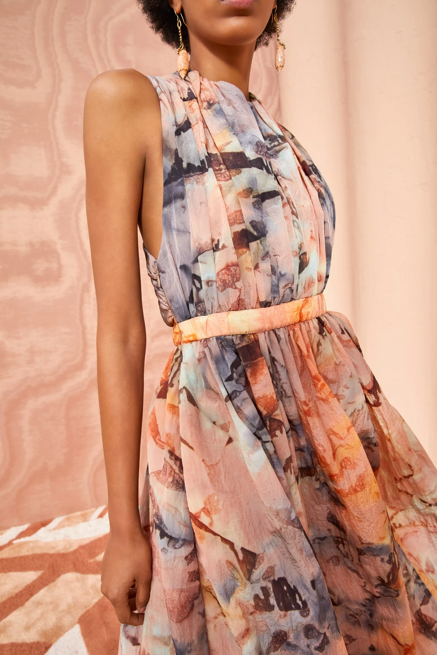 ULLA JOHNSON Marietta Dress - Fire Opal 5 ULLA JOHNSON Marietta Dress - Fire Opal - Image 3