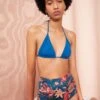 ULLA JOHNSON Maya Bikini Top - Tropic -fashion store ULLA JOHNSON Maya Bikini TOP TROPIC 01 MAIN