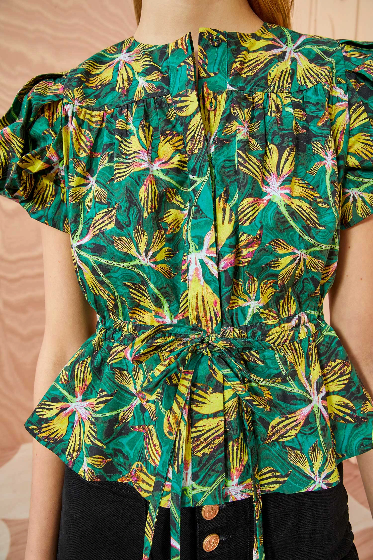 ULLA JOHNSON Mila Top - Tigerlily 4 ULLA JOHNSON Mila Top - Tigerlily - Image 2