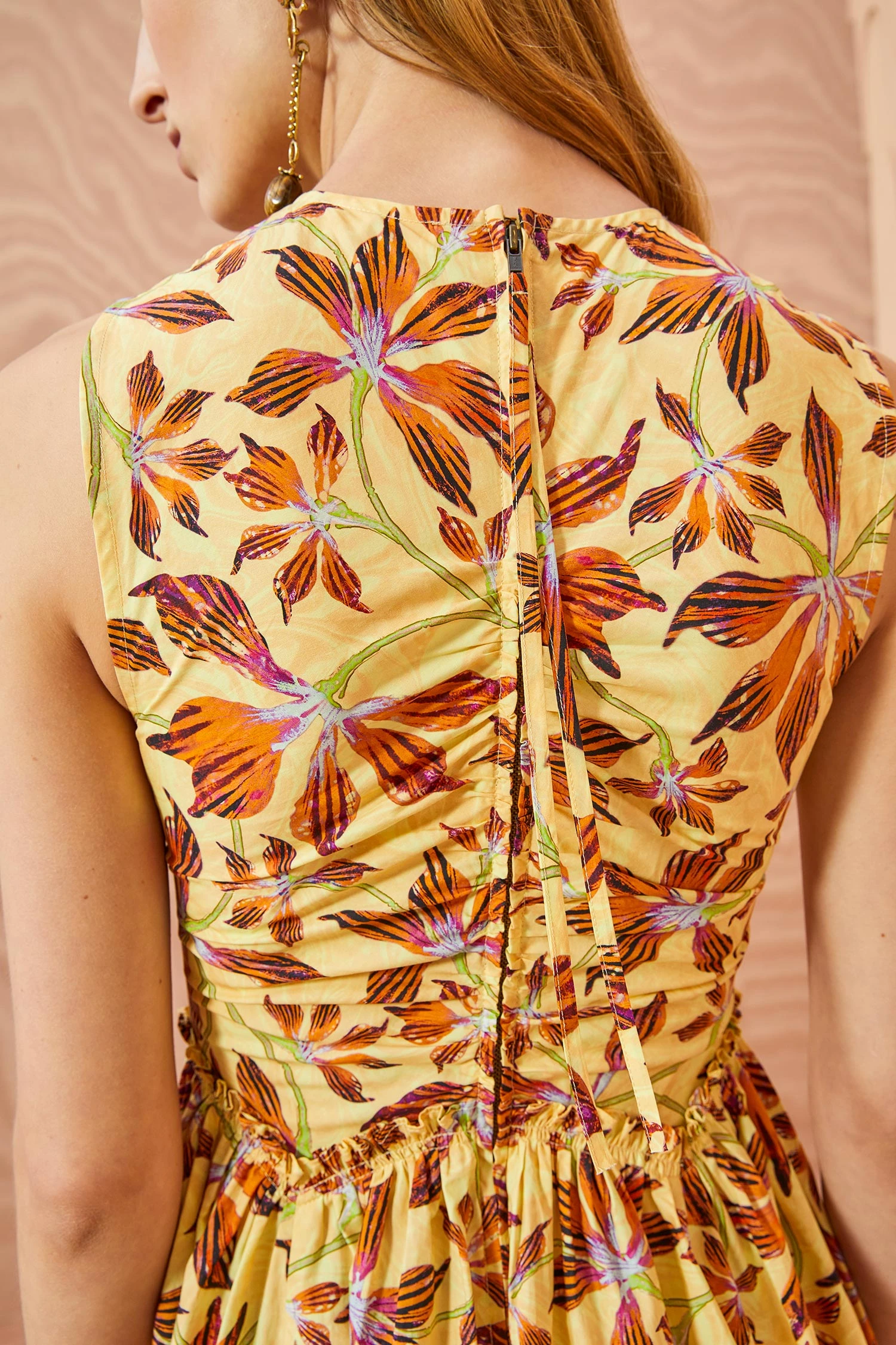 ULLA JOHNSON Mimi Dress - Lotus 7 ULLA JOHNSON Mimi Dress - Lotus - Image 5