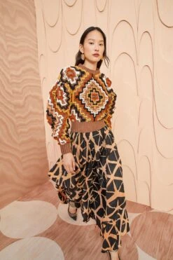 ULLA JOHNSON Nedda Pullover - Opalite 13 ULLA JOHNSON Nedda Pullover - Opalite -fashion store ULLA JOHNSON Nedda Pullover OPALITE 0093