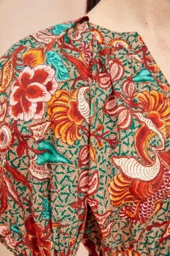 ULLA JOHNSON Olina Dress - Primrose -fashion store ULLA JOHNSON OLINA DRESS PRIMROSE 02