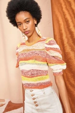 ULLA JOHNSON Odie Top - Agate -fashion store ULLA JOHNSON Odie Top AGATE 03