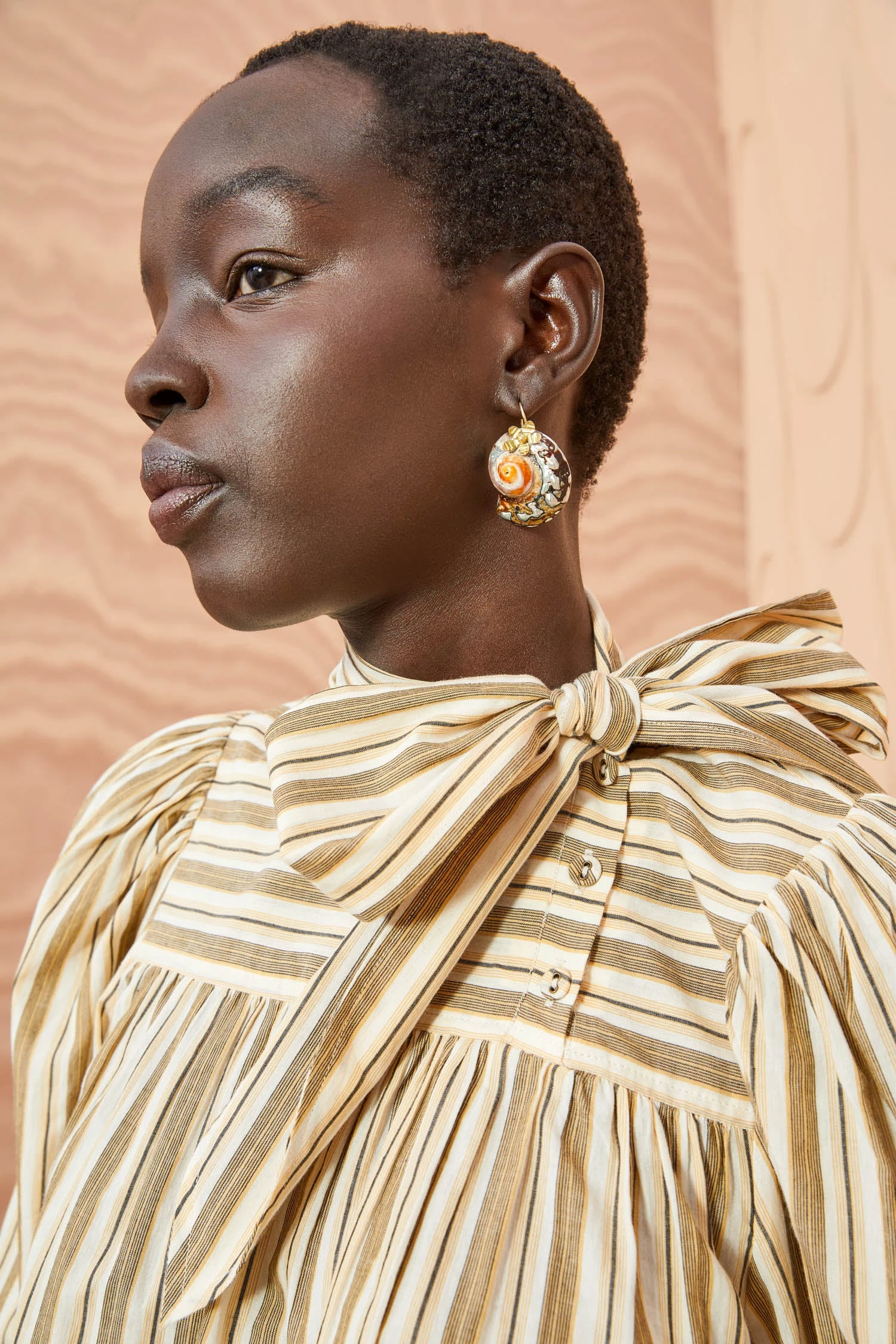 ULLA JOHNSON Opal Blouse - Sand 4 ULLA JOHNSON Opal Blouse - Sand - Image 2