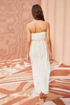 ULLA JOHNSON Orla Dress - Pristine -fashion store ULLA JOHNSON Orla Dress PRISTINE 04