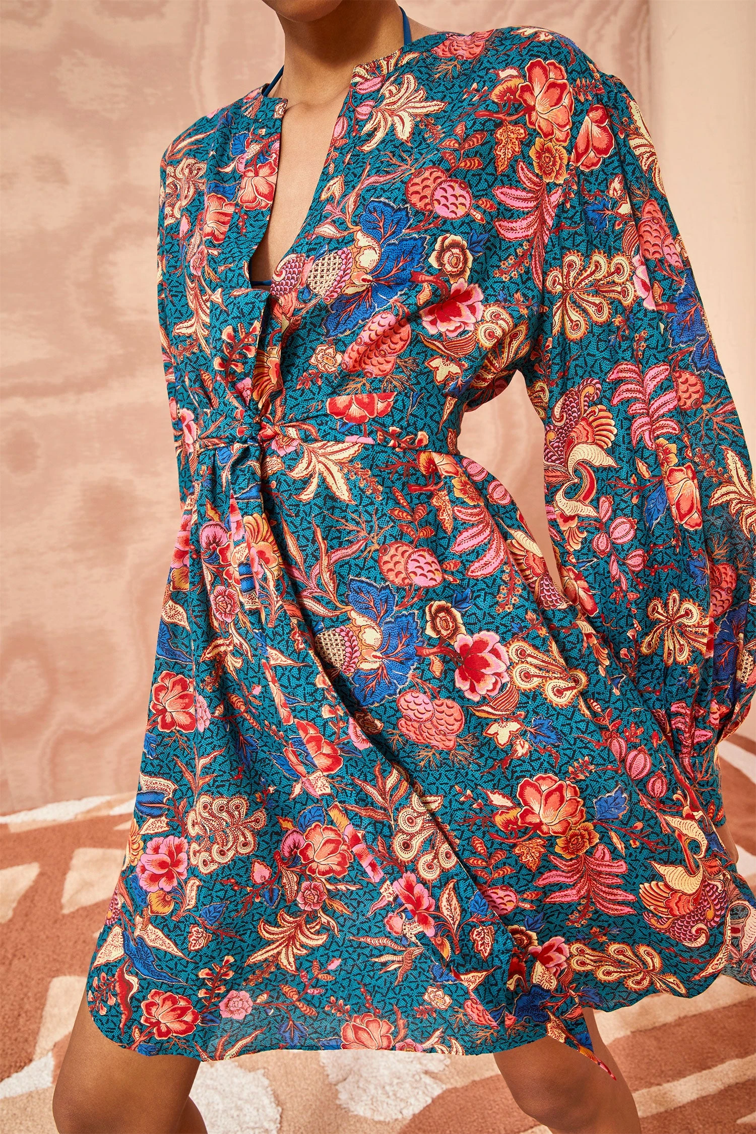 ULLA JOHNSON Otto Coverup - Delphinium 4 ULLA JOHNSON Otto Coverup - Delphinium - Image 2