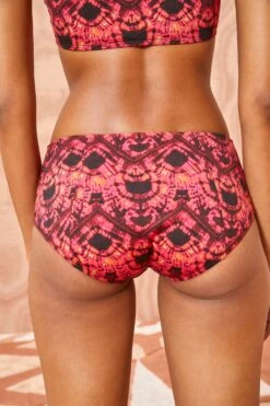 ULLA JOHNSON Pluto Bikini Bottom - Wild Rose -fashion store ULLA JOHNSON PLUTO BIKINI BOTTOM WILD ROSE 03