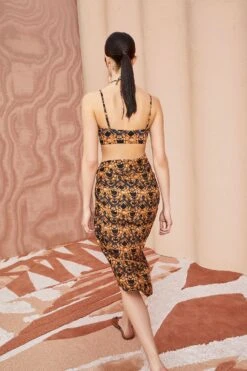 ULLA JOHNSON Paz Coverup - Constellation -fashion store ULLA JOHNSON Paz Coverup CONSTELLATION 04