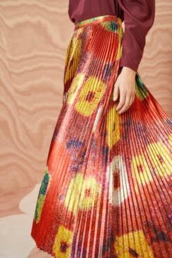 ULLA JOHNSON Rami Skirt - Medallion -fashion store ULLA JOHNSON Rami Skirt MEDALLION 0029